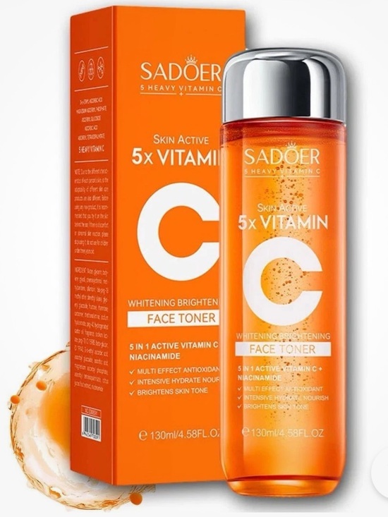Sadoer Other - Sadoer 5X Vitamin C Brightening Face Toner NIB